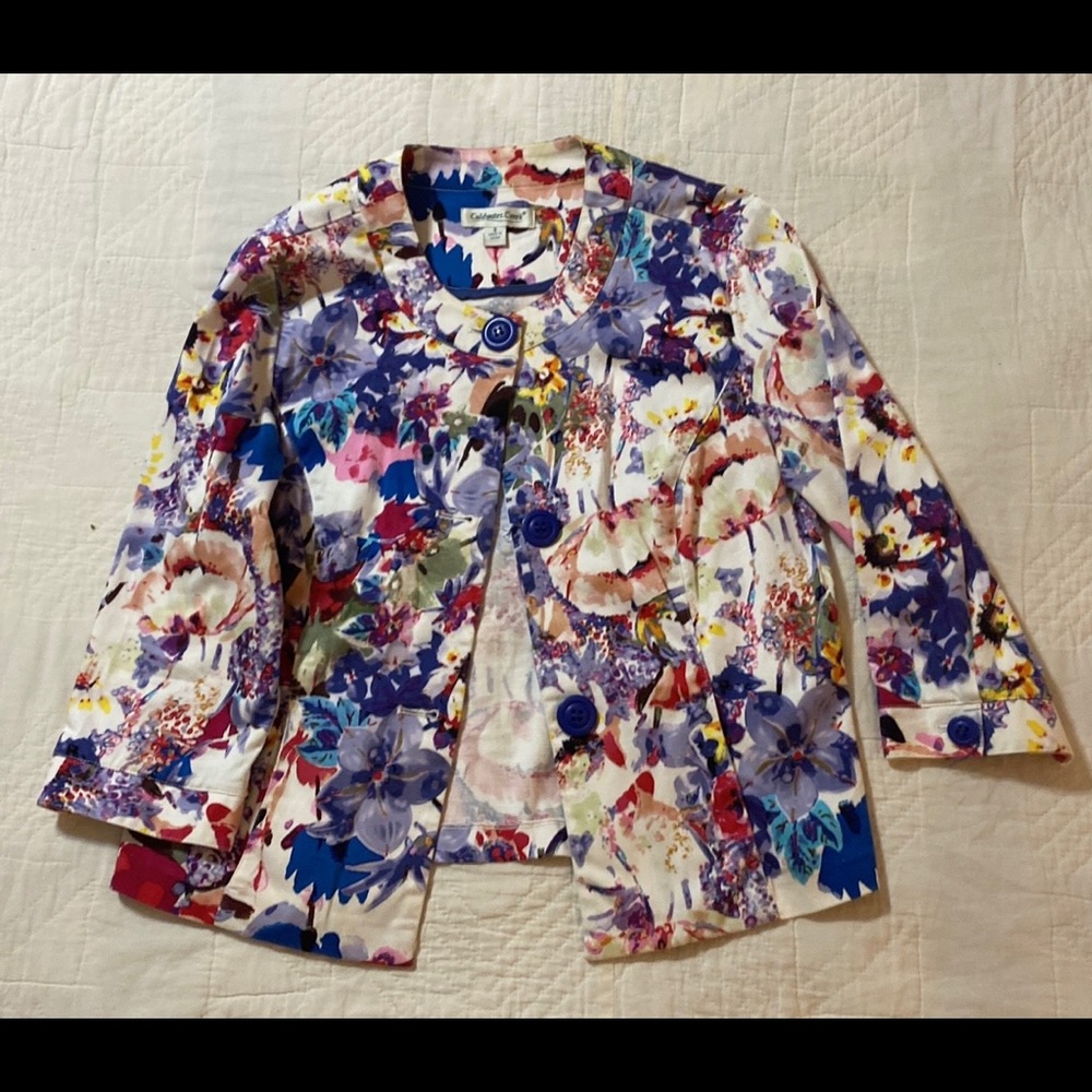 Ladies multi colored shirt from Coldwater Creek